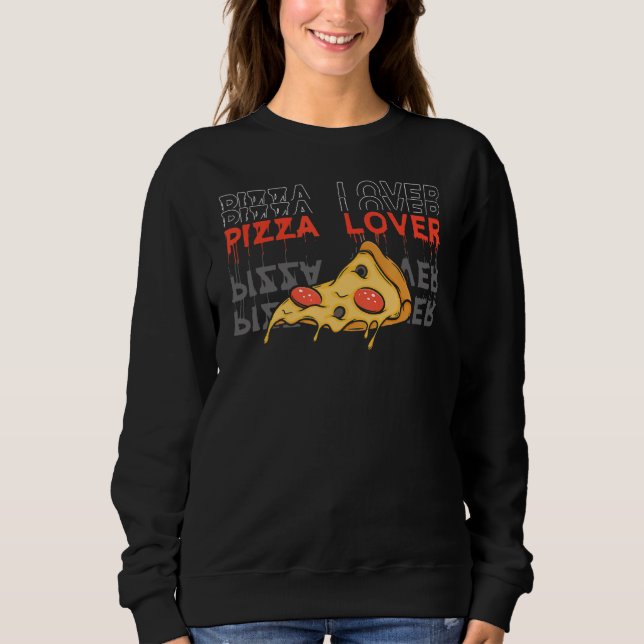 Moletom Pizza Comida Sarcástica Comida Rápida (Frente)