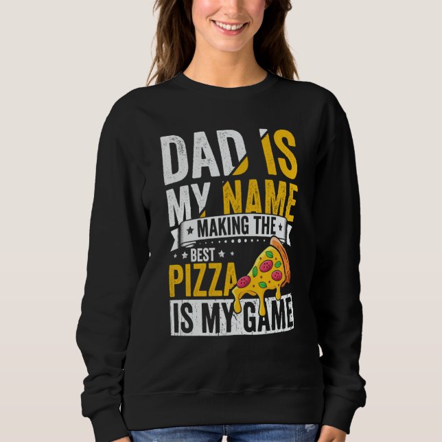 Moletom Pizza  for Dad Humor for Father's Day  1 (Frente)