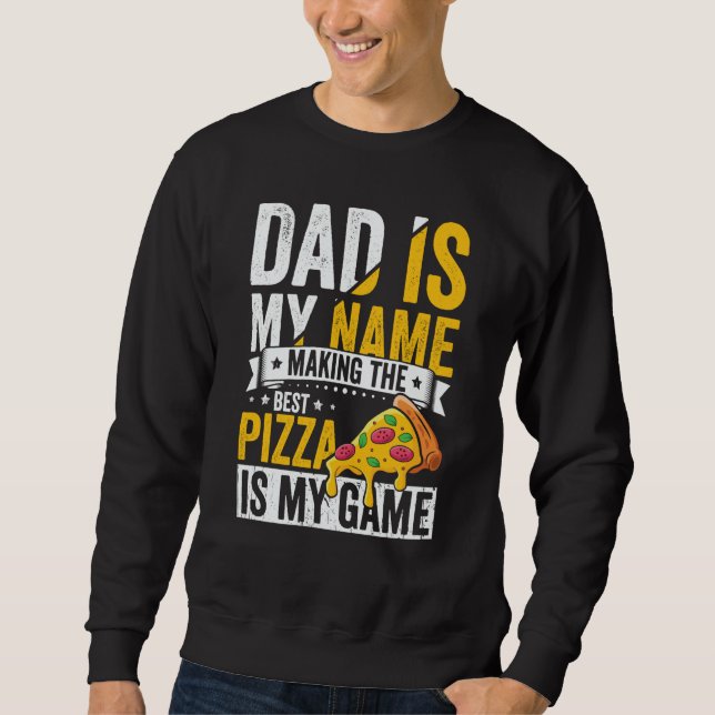 Moletom Pizza  for Dad Humor for Father's Day  1 (Frente)