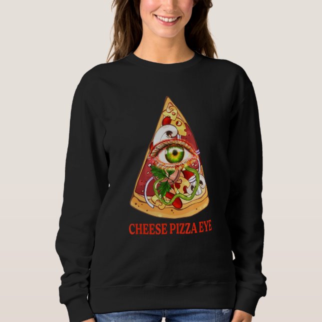 Moletom Pizza Illuminati All Seeing (Frente)
