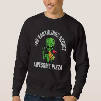 Moletom Pizza Love Science Fiction Outer Space Friendly Al