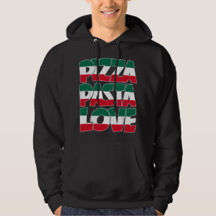 Moletom Pizza Massa Amor Gráfico Italiano Americano Heathe