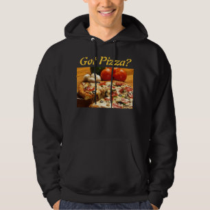 Moletom Pizza obtida? hoodie dos homens
