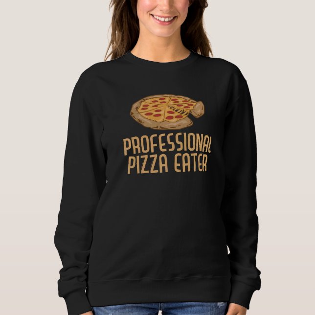 Moletom Pizza Profissional Comida Pizza Diversão Pizza Piz (Frente)