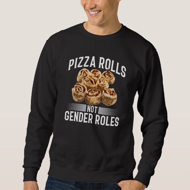 Moletom Pizza Rolls Pun Igualdade de Gênero (Frente)
