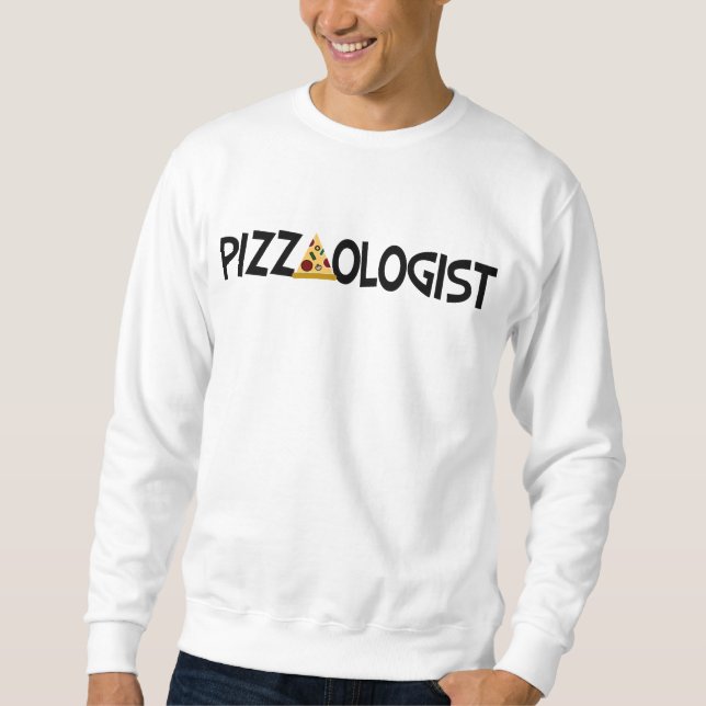 Moletom Pizzaologista - Pizza Engraçada (Frente)