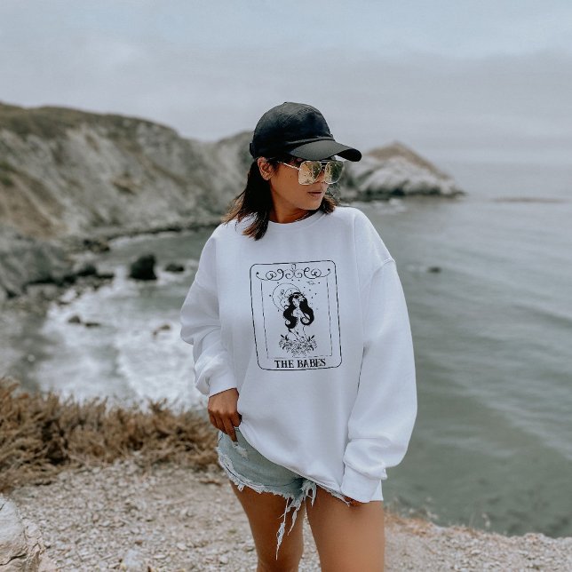 Moletom Placa Celestial Boho Bachelorette Bride Babe Tarot (Criador carregado)