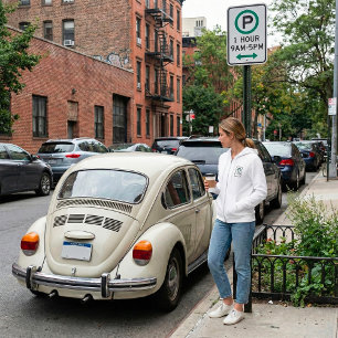 Moletom Placa de Estacionamento por 1 Hora para Zonas de E