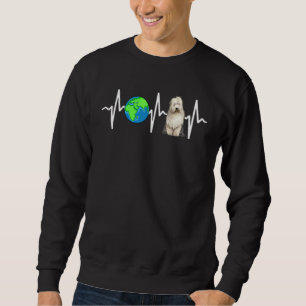 Moletom Planeta Global Terra Antigo Batimento Cardíaco de