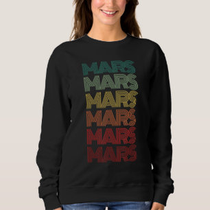 Moletom Planeta Retro MARS Equipe de Ciências Astronomia E