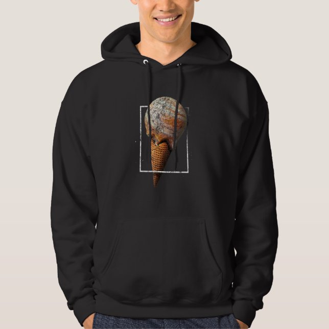 Moletom Planeta Sorvete Planeta Júpiter Júpiter É Meu Favo (Frente)
