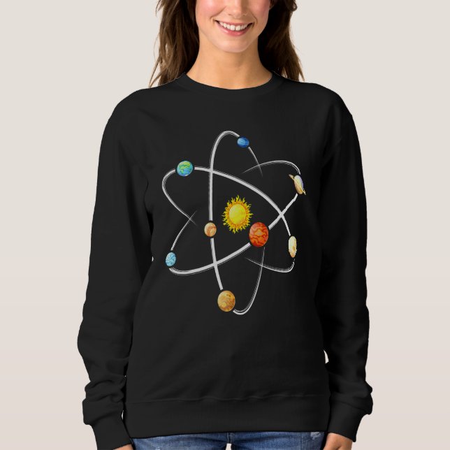 Moletom Planetas Astrofísicos - Berço de Newtons (Frente)