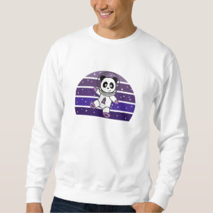 Moletom Planetas Espaciais Panda Galáxia Astronauta Saturn