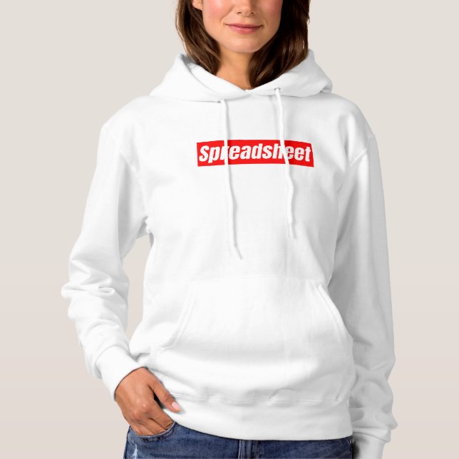 Moletom Planilha - Contador Engraçado (Frente)