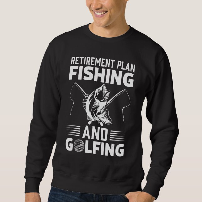 Moletom Plano De Reforma Pesca E Pesca De Golfe (Frente)