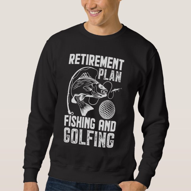 Moletom Plano De Reforma Pesca E Pesca De Golfe (Frente)