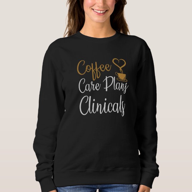 Moletom Planos de Café Clínicos Enfermeiros Amor Café (Frente)