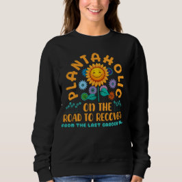 Moletom Planta Adicto Girassol Jardim Humor Floral Engraça