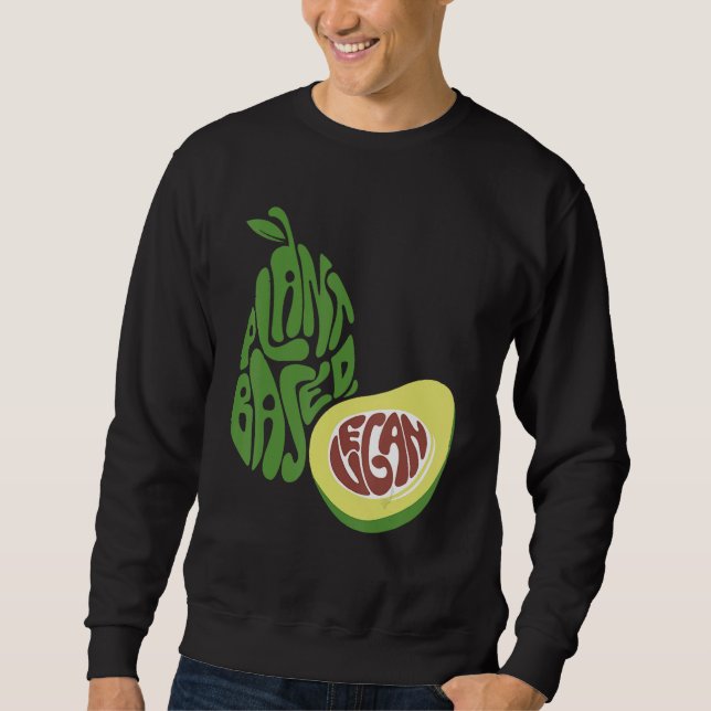 Moletom Planta Avocado Baseada no Dia Mundial da Vegetação (Frente)