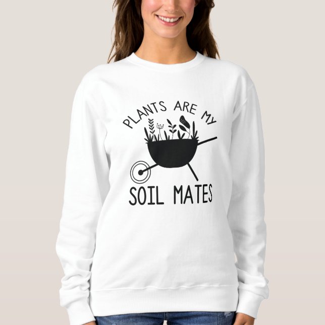 Moletom Plantas São Meus Amigos De Solo (Frente)