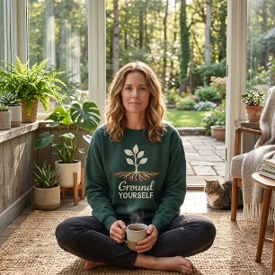 Moletom Plante as Raízes da Mindfulness