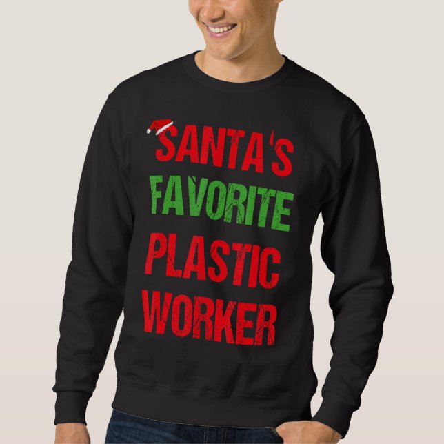 Moletom Plastic Worker Funny Pajama Natal (Frente)