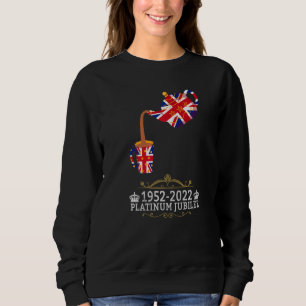 Moletom Platinum Jubilee 2022 Union Jack For Kids & Jubile