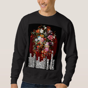 Moletom Pleasure Original Floral Nature Fine Trabalho de a