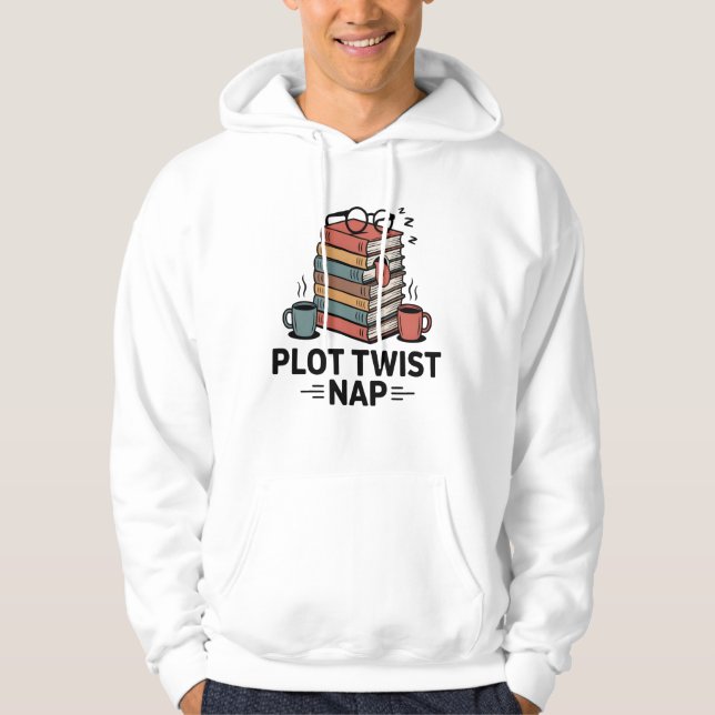 Moletom Plot Twist Nap | Cozy Reading Humor   (Frente)