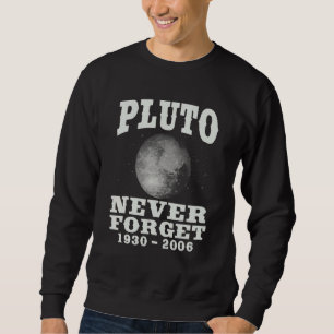 Moletom Pluto Nunca Forja Ciência Geek Espaço Astronomia
