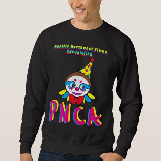 Moletom Pnca Clown Sloth (Frente)