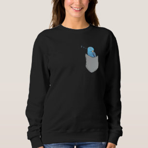 Moletom Pocket Azul Parrotlet Sono Parrotlet