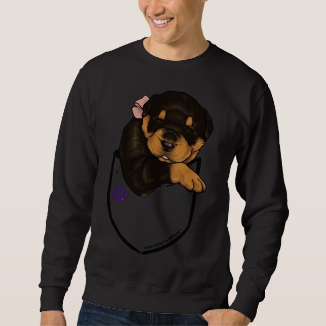 Moletom Pocket Puppiez Rottweiler (Frente)
