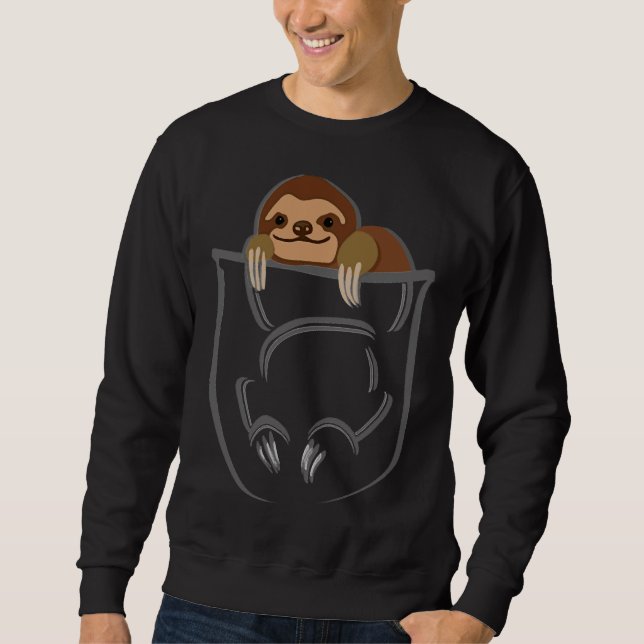Moletom Pocket Sloth 45 (Frente)