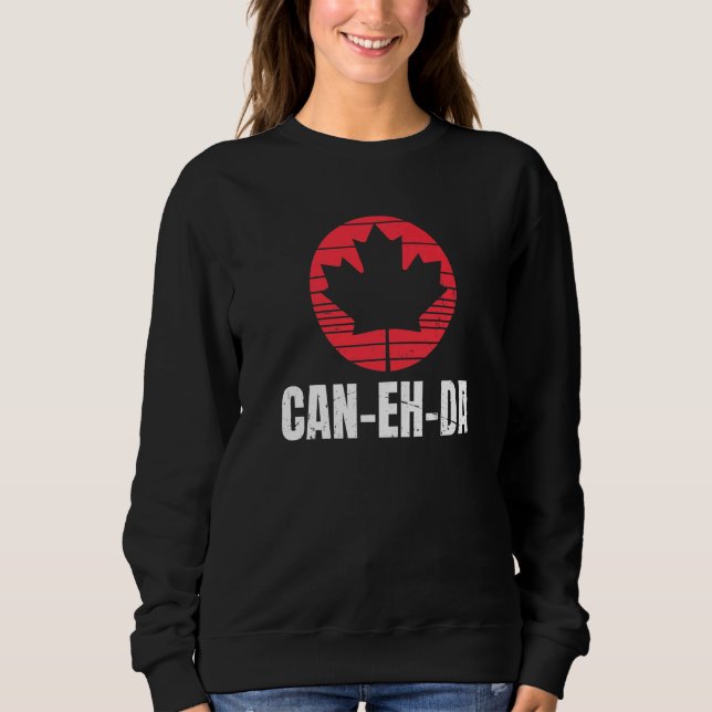 Moletom Pode Eh Da Para Um Canadiano Orgulhoso (Frente)