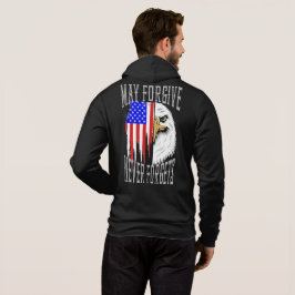 Moletom Pode Perdoar, Nunca Esquece Eagle Zipper