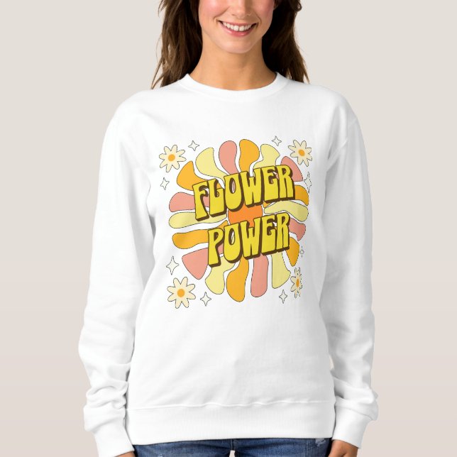 Moletom Poder das Flores (Frente)