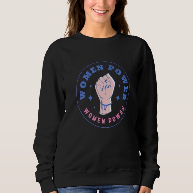 Moletom Poder das Mulheres Marcha pelos Direitos Humanos d (Frente)