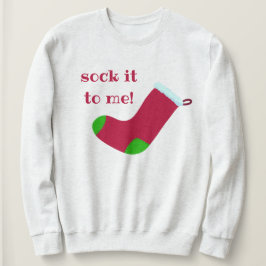 Moletom "Põe-Me Fecho!" Docinho de Natal Stocks