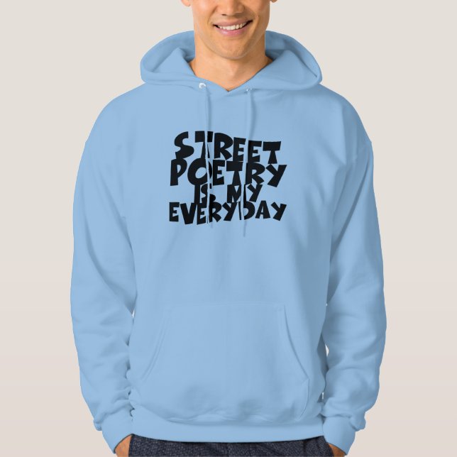 Moletom Poesia Da Rua É Meu Dia A Dia (Frente)