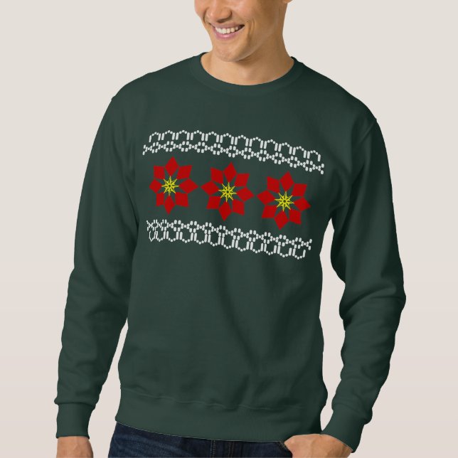 Moletom Poinsettias (Frente)