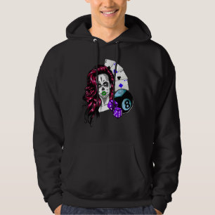 Moletom Poker Lady Gambling Rolling Dice Face