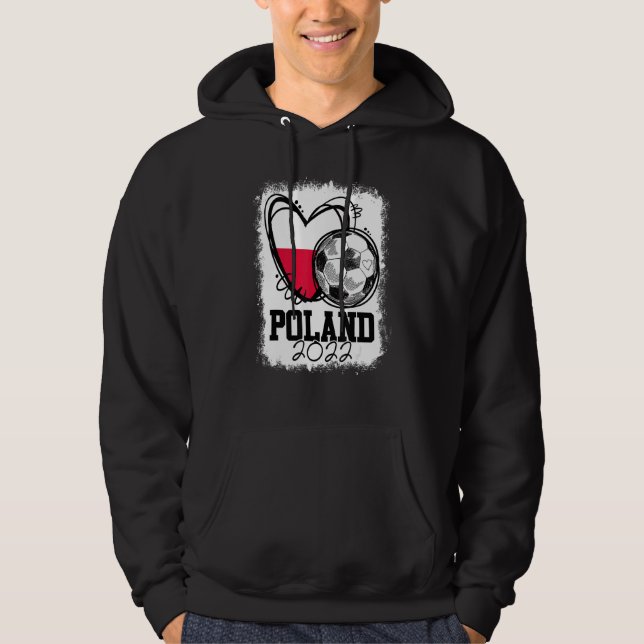 Moletom Poland Soccer Polish Flag Polska Love Country Prid (Frente)