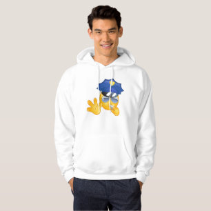 Moletom polícia emoji mens hoodie sweatshirt hoody