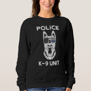 Moletom Polícia K 9 Unidade Polícia Cachorro K 9