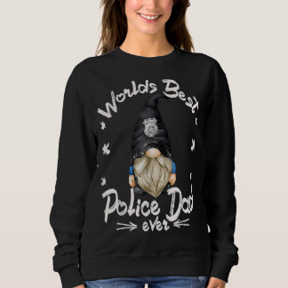 Moletom Policial Gnome Avô Para Homens Melhor P