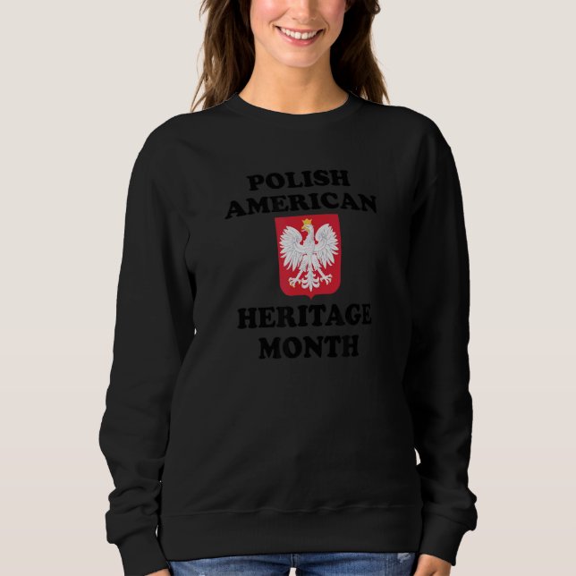 Moletom Polish American Heritage Month (Frente)