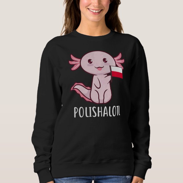 Moletom Polishalotl Polônia Polonês (Frente)