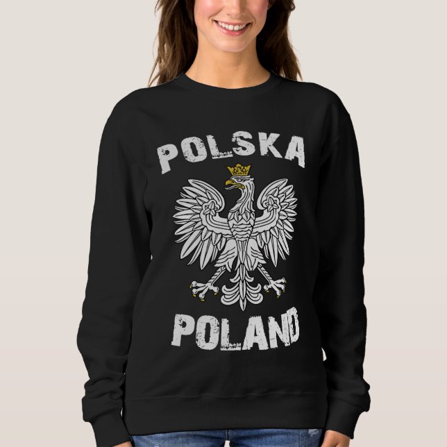 Moletom Polska Polish Poland (Frente)