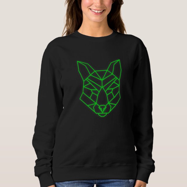 Moletom Polygon Triangle Fox Collector Cool Graphic Africa (Frente)